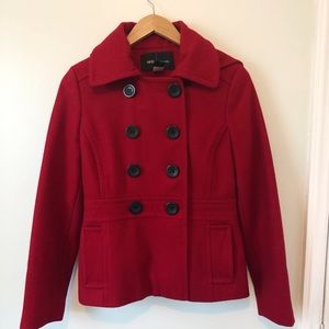 Victoria’s Secret Red Peacoat (Moda International)